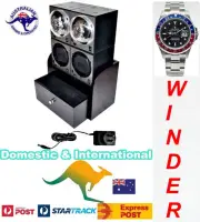 BOXY Brand Brick Quad Automatic Watch Winder System model: 4B2+3 -Brilliant!