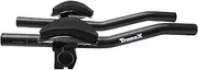 TRANZ-X JD-TB02 Clip-On Bar, Black, Straight Type JDTB02