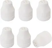 Safety White Blind Knob ZZLZX 6PCS White Bell Shape Window Blind Tassels for Blinds or Shades, Drops Pull End