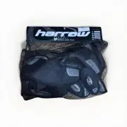 Lacrosse Shoulder Pads (Black/Silver) Size: Small. New -Harrow P2 Deluxe.