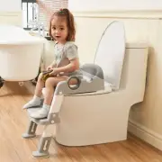 Potty Training Toilet Seat with Step Stool Ladder for Boys and Girls Baby Toddle