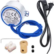 Synchronous Turntable Motor Electric Motor 5-6RPM/MIN 50/60Hz 4W CCW/CW AC100