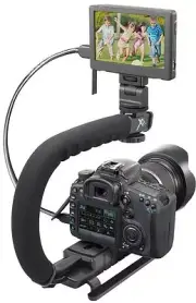 Camera Stabilizing Pro Grip Handle for Sony NEX-3N NEX-3NL NEX-5T NEX-5TL