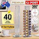 Coffee Pod Holder Stand Dispenser Rack Storage Capsule For Nespresso 40 Pods
