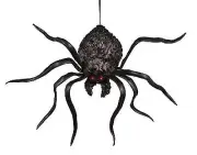 BIG Hanging Shaking Spider Prop Animated Poseable Haunted House Halloween