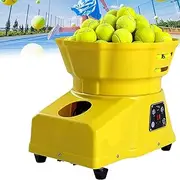 Portable Tennis Ball Machine, Automatic Tennis Ball Launcher for Training and Practice, Intelligent 50 Tennis Balls Thrower Shooter with Remote Control, 2-8 Seconds for Beginners Training Sports