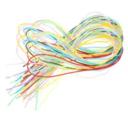 200pcs Braided Cord Beading Elastic Cord Bead String Bracelet Lacing Cord