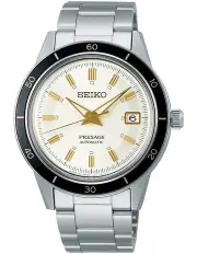 [Seiko] Presage Style 60S White Dial Silver Automatic Watch