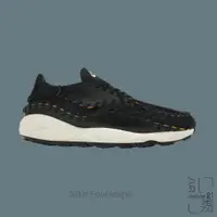 在飛比找蝦皮商城優惠-NIKE AIR FOOTSCAPE WOVEN 編織鞋 黑