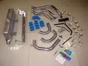 2002-2007 WRX/STi Front Mount Intercooler + Piping Kit WRX SCOOBY KIT EJ20 EJ25 (for: Saab)