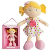 DOUDOU ET COMPAGNIE,LES PETITES DEMOISELLES - Doll with white dress with colo...