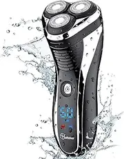 [Hatteker] Electric Shaver Rotary Razor Men Cordless Beard Trimmer Pop-Trimmer Waterproof