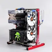 Open Chassis, Creative Personality DIY Chassis Bracket Open Chassis ATX Vertical Computer, Support Independent Graphics Card, Support ATX Ordinary Power Supply