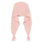 [Moschino] Moschino Alpaca Wool Glove-detail Jacket ONE SIZE PINK
