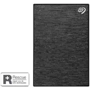 Seagate 5TB One Touch Portable Hard Drive Black
