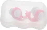EXAOMBLE Gaming Earbuds High Noise Isolation Waterproof for Swimming Reusable Silicone Ear Plugs for Women Dorm Use