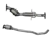 Fits 10-13 Transit Connect 2.0 Flex Pipe Frt & Rr Main Catalytic Converter USA