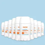 Carpe Antiperspirant Underarm Stick 50ml - 10 Pack, Fresh Powder