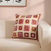 Roselli Trading Cozy Corner Crocheted Pillow