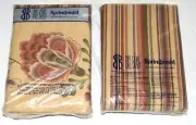 Bill Blass Springmaid Non-Iron Percale Gwyneth Four King Size Pillow Cases