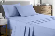 Royal Comfort 2000TC Bamboo Blend Cooling Sheet Set (Light Blue)