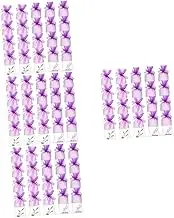 Gatuida 80 Pcs Decorative Sachet Bags Wedding Decorations for Decor for Car Empty Sachets Organza Candy Bags Purple Decor Lavender Sachet Empty Bags Yarn Spliced ​​Cotton Perfume Container