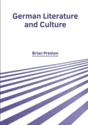 German Literature and Culture, Hardcover by Preston, Brian (EDT), Brand New, ...