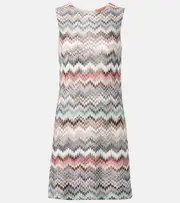 [Missoni] Missoni Zigzag minidress UK 10 multicoloured