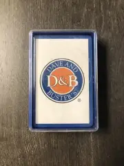Dave and Buster's Deck of Playing Cards Sealed Plastic Case New
