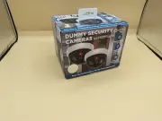 2 Pack Dummy Camera Fake Security CCTV Dome Camera Red LED Light Gabba Goods