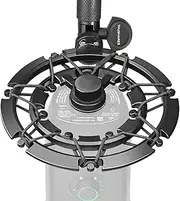 YOUSHARES Blue Yeti X Shock Mount, Latest Alloy Shockmount Reduces Vibration and Shock Noise Matching Boom Arm Mic Stand, Designed for Blue Yeti X Microphone
