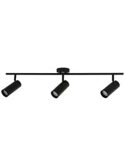 Nevada 3 Light Bar Spot Light in Black