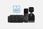 Blink Home Security Camera System Bundle 4 Outdoor/Indoor + Video Doorbell