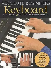 Absolute Beginners Keyboard - Instructional Piano Book and CD NEW 014001010