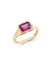 Bloomingdale's Fine Collection Rhodolite Solitaire Ring in 14K Yellow Gold