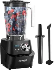 Nuwave Infinity Commercial Blender, Heavy-Duty Smoothie Blender w/ Black