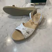 SAS Duo White Size 11.5 Slim Women's Sandal New In Box Save Big