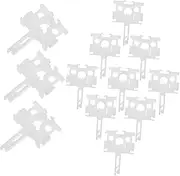 [Cabilock] DIY Blind Repair Carriers 12pcs Replacement Stems for Vertical Blinds No Drilling Required