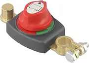 275A Battery Disconnect Switch - On-Off Top Post Isolator for 12V 24V 48V Systems, Applicable to Cars, RVs, Boats, and Vehicles