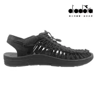 在飛比找momo購物網優惠-【DIADORA】女鞋 美人系編織涼鞋 黑色(DA31700