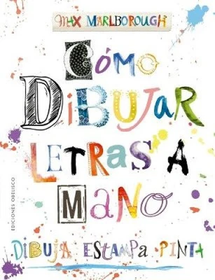 Cómo Dibujar Letras a Mano [Spanish] by Max Marlborough [Paperback]