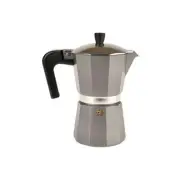 Zuhause - Arno Espresso Coffee Percolator 6 Cup Platinum Ebony