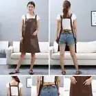 Oilproof Apron Leather Leather Welding Apron Household Kitchen Smock