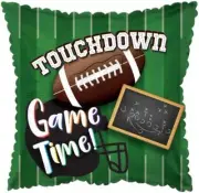 PMU Football Touchdown Game Time 18 Inch Mylar Balloon