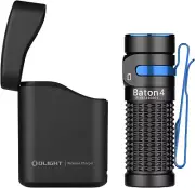 OLIGHT Baton4 Premium Edition Compact Handheld Torch Max 1300 Lumens with Cha...