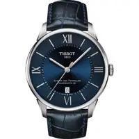 在飛比找PChome24h購物優惠-TISSOT 天梭 杜魯爾系列動力80小時機械錶-藍/42m