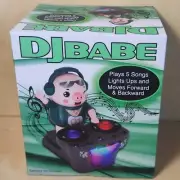 DJ Babe Musical DJ Electronic Toy Plays 5 Songs with Lights & Movements