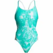 Funkita Tropical Sunrise Diamond Back Ladies Swimwear - Swimming Beachwear