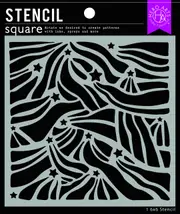 Hero Arts Starlight Rays Stencil