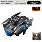 M6 Drone with Screen Remote 8K HD Dual Camera Brushless Aerial Photography Optic